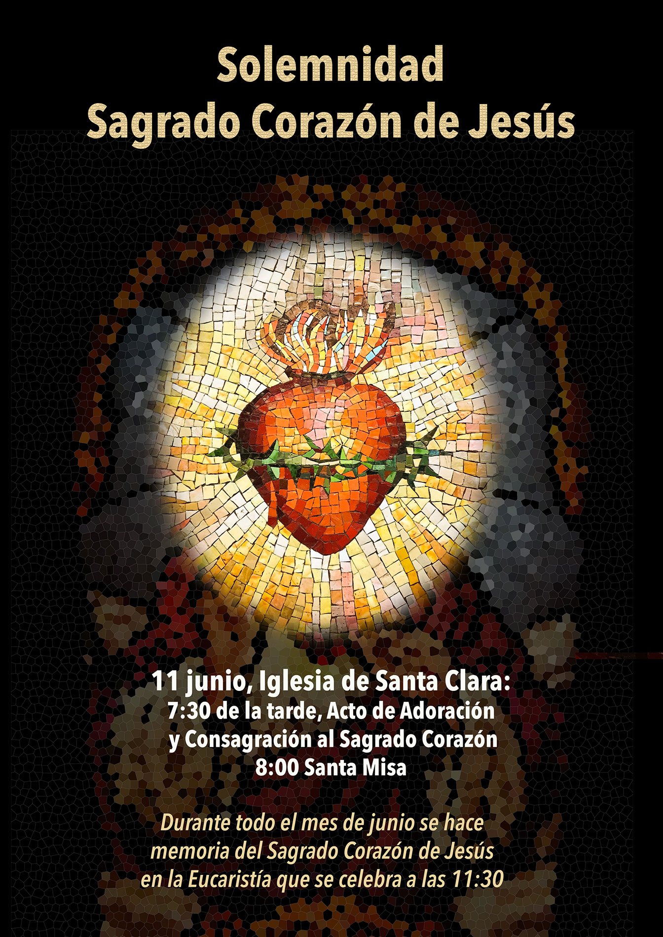 Solemnidad Sagrado Corazón de Jesús – Iglesia en Aragon