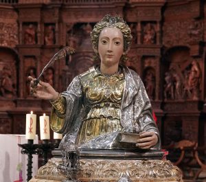 Este domingo celebraremos la fiesta en honor de Santa Emerenciana patrona de Teruel
