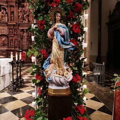 Teruel se prepara para celebrar la Inmaculada con una Vigilia de la Pastoral Juvenil y la tradicional Novena en El Salvador