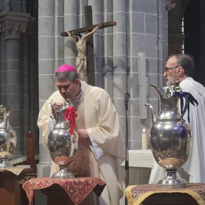 La Catedral de Tarazona acogerá la Misa Crismal este Martes Santo, 31 de marzo