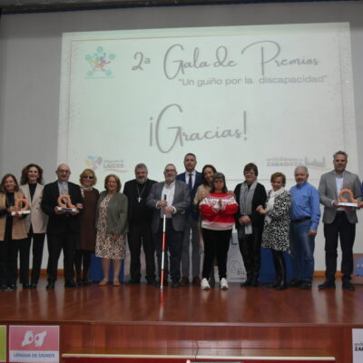 Segunda Gala de Premios «Un Guiño por la Discapacidad» en reconocimiento a la inclusión