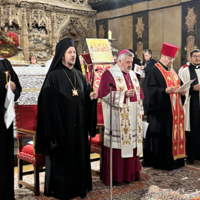 El Metropolita Besarión participa en Zaragoza en un gran acto ecuménico por los 1.700 años del Concilio de Nicea