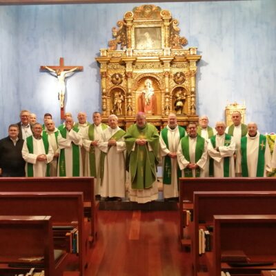 El Arzobispo continúa su visita pastoral a los sacerdotes en la Vicaría II