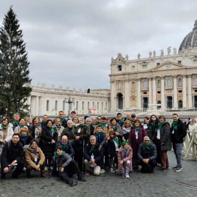 Las familias de la diócesis de Huesca celebran el Jubileo en Roma