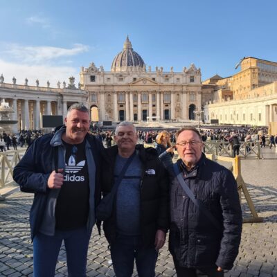 Dos internos de la cárcel de Teruel participan en el Jubileo de los presos en Roma: «Ha sido una experiencia profundamente humana y de esperanza»