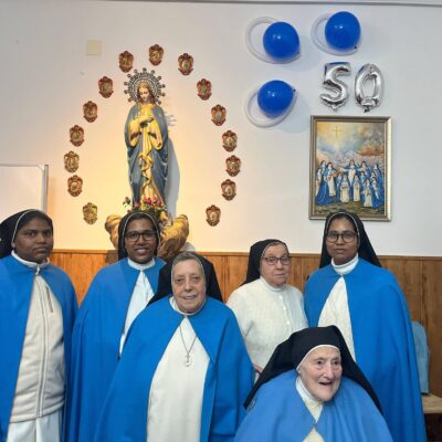 Las Madres Concepcionistas de Borja inician su Jubileo