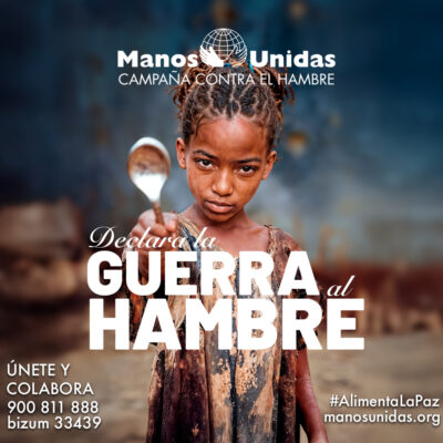 Manos Unidas presenta en Zaragoza su campaña 2026 declarándole la guerra al hambre