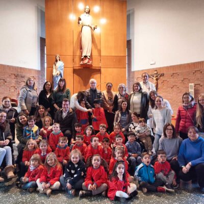 El Colegio Las Viñas de Teruel celebra la festividad de la Candelaria