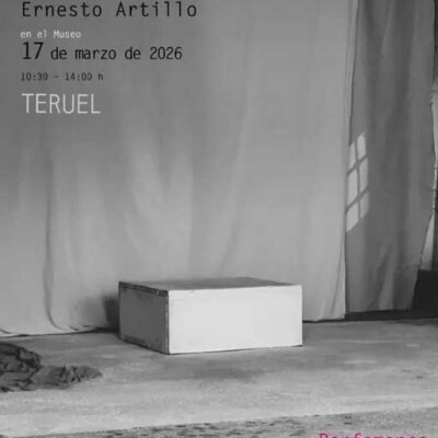 La Masía de Santa Ana de El Pobo (Teruel) acoge la II Estancia Creativa SPIRITU con el artista Ernesto Artillo y propone un taller abierto de creación colectiva