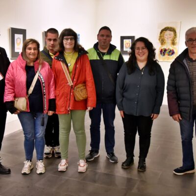 El Museo Diocesano de Barbastro-Monzón expone el arte de los usuarios del taller ocupacional de la Fundación Ramón Rey Ardid