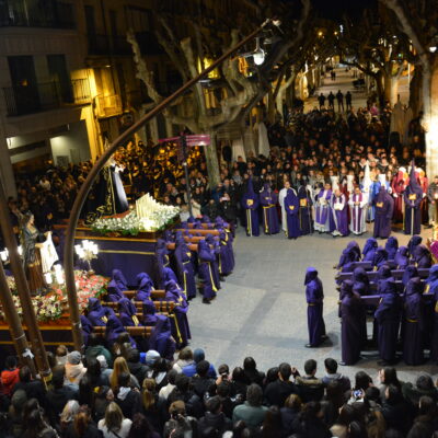 Madre e Hijo frente a frente en el Santo Encuentro nazareno de Barbastro