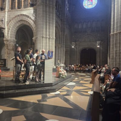 El Familión de la diócesis de Getafe llena de vida y oración la Catedral de Tarazona