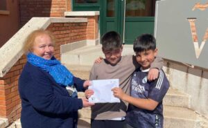 El Colegio Diocesano Las Viñas de Teruel recauda 1.507,80 € en su campaña solidaria contra el hambre junto a Manos Unidas