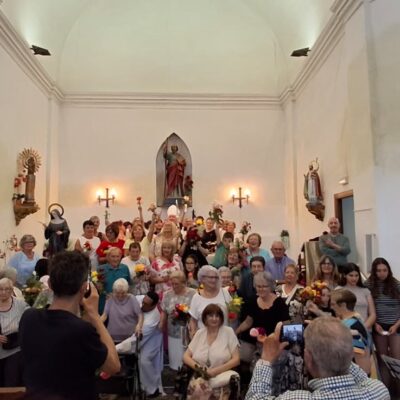 Algayón renueva su profunda devoción a santa Rita de Casia entre rosas, gratitud e historia
