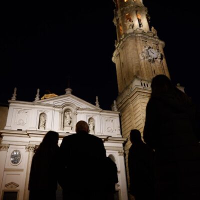 La Seo estrena una nueva iluminación exterior que realza su belleza monumental