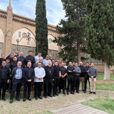 Encuentro de sacerdotes jóvenes de Aragón en Tarazona: “El mundo es el lugar de referencia al que somos enviados”