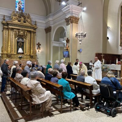 Binéfar acogió la celebración de la Pascua del Enfermo, presencia sagrada y corazón de la Iglesia