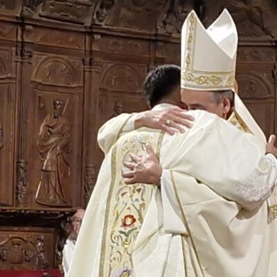 Marcos Eduardo Rivera Lazo, nuevo sacerdote para la diócesis de Huesca