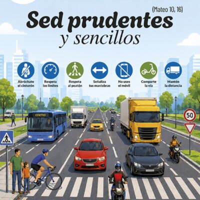 La Iglesia invita a conducir con prudencia y respeto en la Jornada de Responsabilidad en el Tráfico