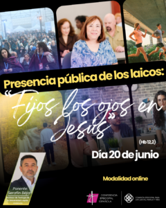 Más de 1.200 personas participarán en una jornada online sobre la presencia pública de los laicos