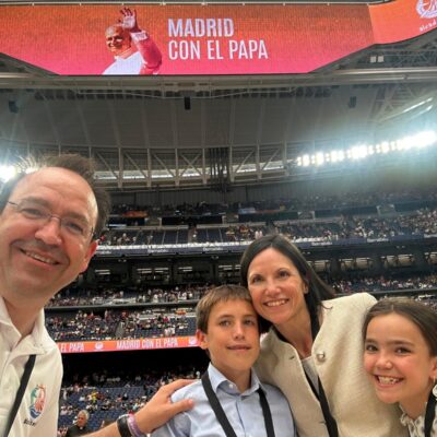 Una experiencia de fe compartida en familia: la visita del Papa a Madrid