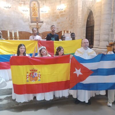 Un Corpus solemne y multicultural en Tamarite de Litera