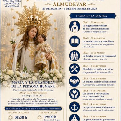 Novena en honor a Nuestra Señora de la Corona en Almudévar