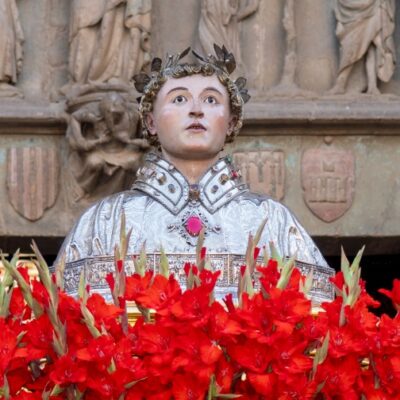 Actos religiosos de las fiestas de San Lorenzo en Huesca
