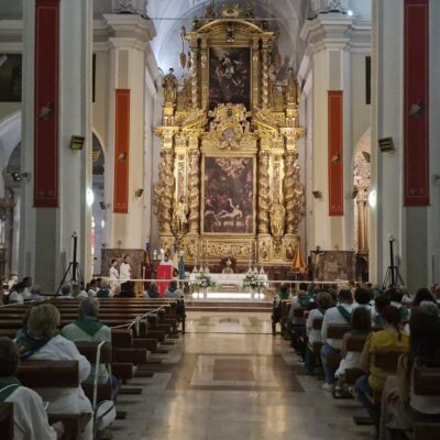 El obispo invita a los oscenses a escuchar a san Lorenzo como «anunciador del Evangelio de Jesucristo»
