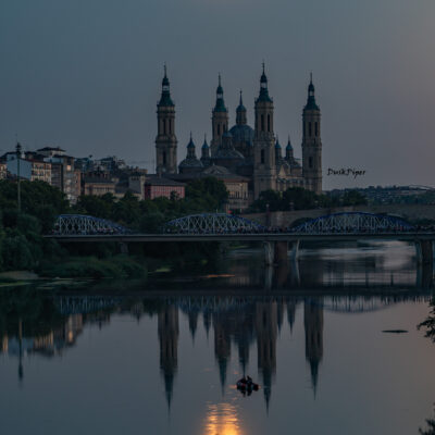 El eclipse sobre el Pilar que ha dado la vuelta al mundo