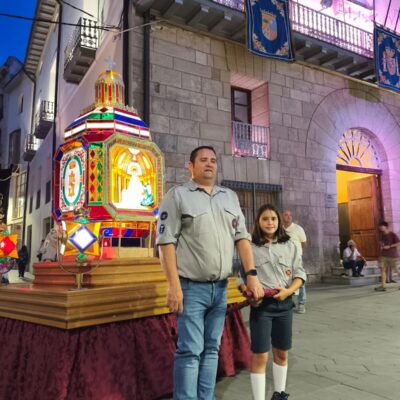 Calatayud celebra la Virgen de la Peña y el Rosario de Cristal en una jornada de fe presidida por el obispo de Tarazona