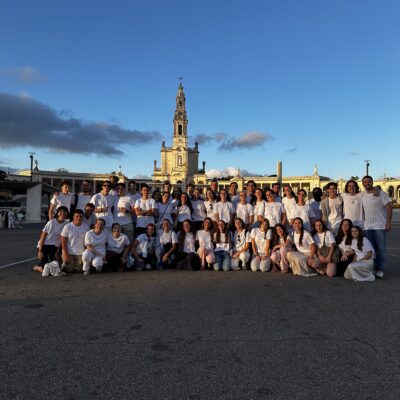 Peregrinación de jóvenes de la Comunidad Jerusalén a Fátima
