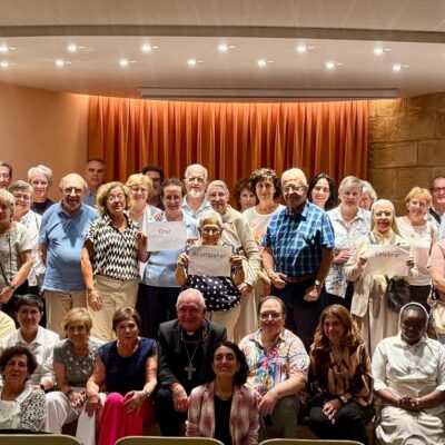Los animadores de la comunidad inician el curso en Monzón profundizando en la oración, el acompañamiento y la celebración de la fe