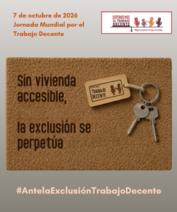 Las diócesis aragonesas celebrarán la Jornada por el Trabajo Decente con gestos propios contra la exclusión