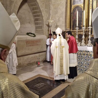 Eucaristía de acción de gracias por don Javier Osés Flamarique en la catedral de Huesca