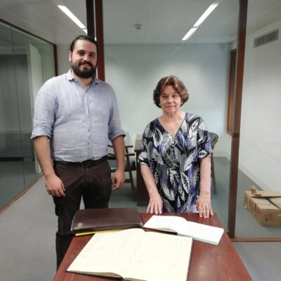 La Cofradía del San Ramón ha depositado su documentación histórica en el Archivo Diocesano de Barbastro-Monzón