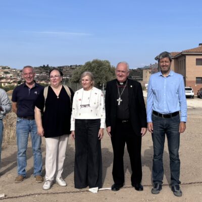 La Diócesis de Barbastro-Monzón cede terrenos a Down Huesca para impulsar la inclusión laboral y el desarrollo rural
