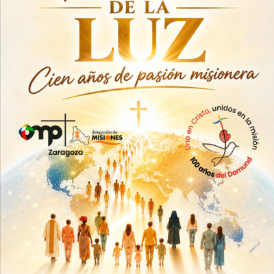 Zaragoza celebra la Vigilia de la Luz en el marco de los cien años de pasión misionera del Domund